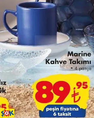 MARİNE KAHVE TAKIMI